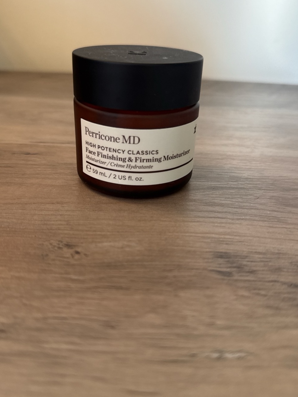 Perricone MD Face Finishing & Firming Moisturizer - Brown Jar with Black Lid